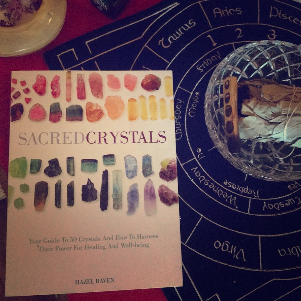 Sacred Crystals Book